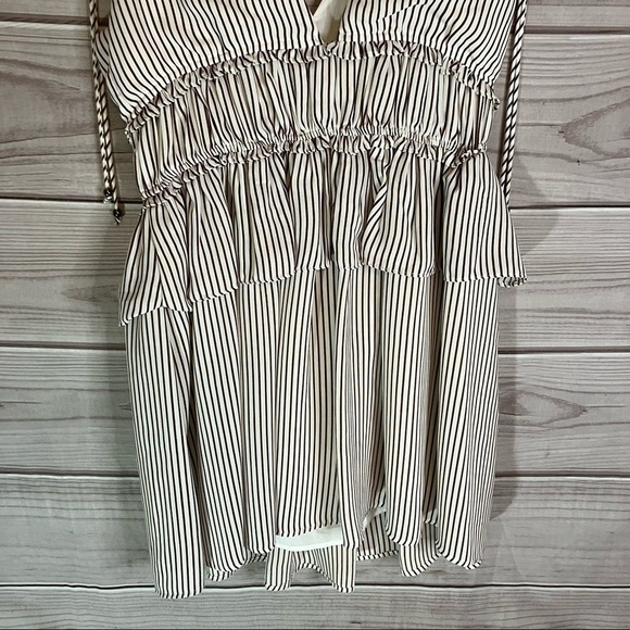 LINE And Dot Stripe llayda Mini Dress - Picture 10 of 12